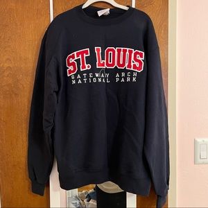 Champion St. Louis arch crewneck